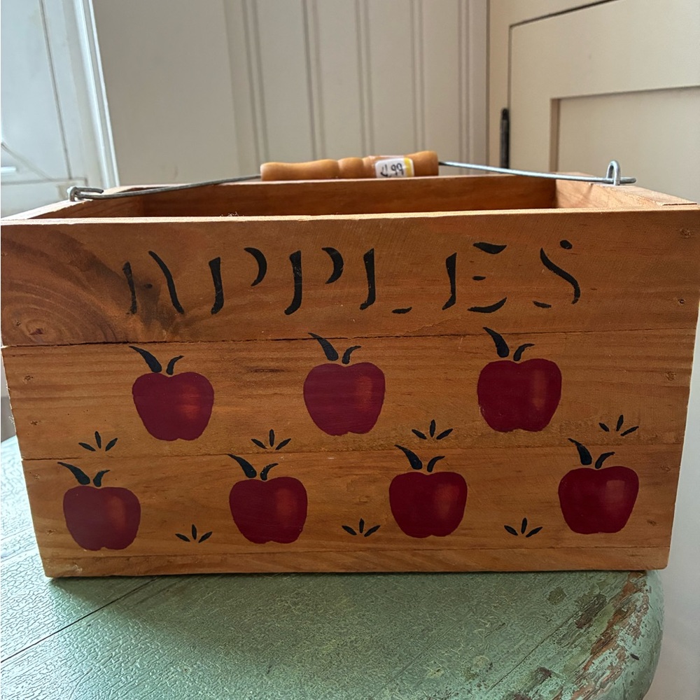 Wooden Apple Crate